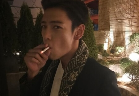 韓国　俳優　タバコ　喫煙